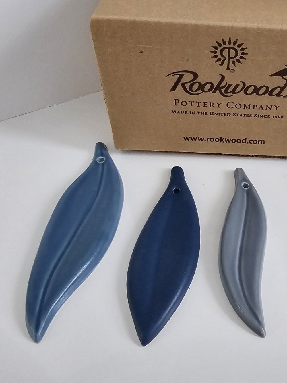Rookwood Pottery Leaves